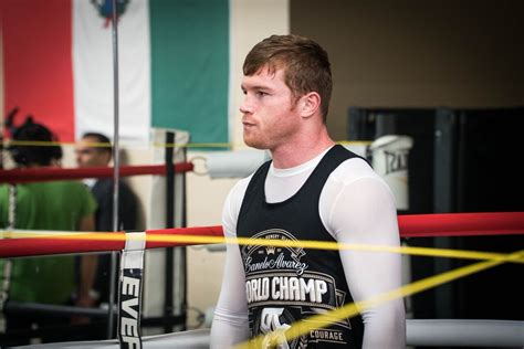 Super with his red hair and freckles, canelo alvarez may not appear to be your typical mexican warrior. Photos & quotes: Canelo Alvarez & Amir Khan start training ...