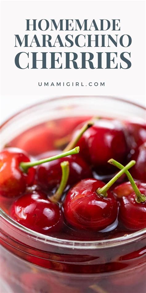 Maraschino Cherries Recipes Tart Cherries Recipes Canned Cherries Fruit Dessert Recipes