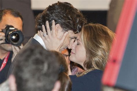 Canadian Prime Minister Justin Trudeau And Wife Sophie Announce