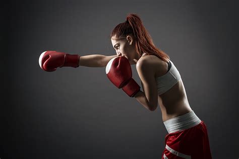 Fondos De Pantalla Boxeo Pelirrojo Nia Golpear Deporte Chicas Descargar Imagenes