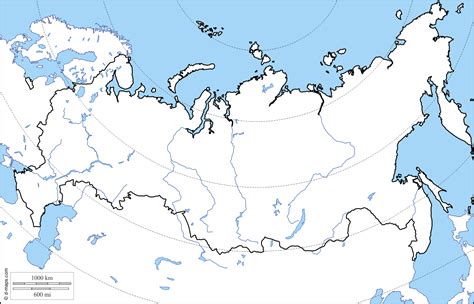 Und alle karten russland druckbar. Stumme Karte Russland