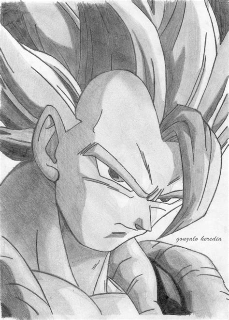 Dibujos De Goku A Lapiz Faciles