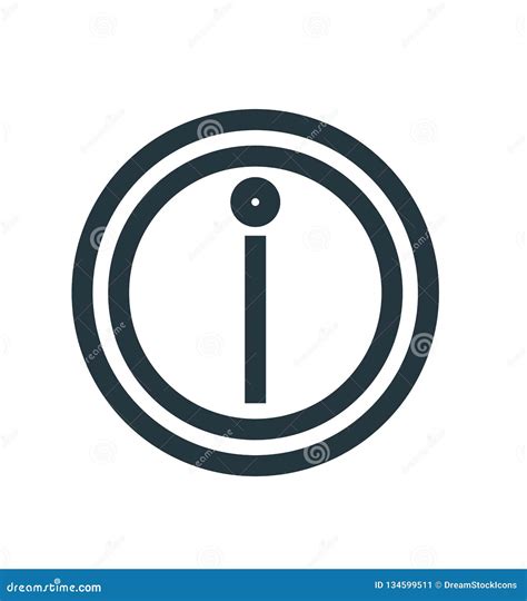 Info Icon Vector Sign And Symbol Isolated On White Background Info