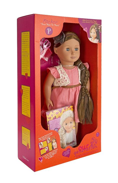 Our Generation From Hair To There 18 Inch Parker Doll With