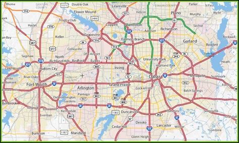 Map Of The Dallas Metroplex Area Map Resume Examples 6v3rb6r37b