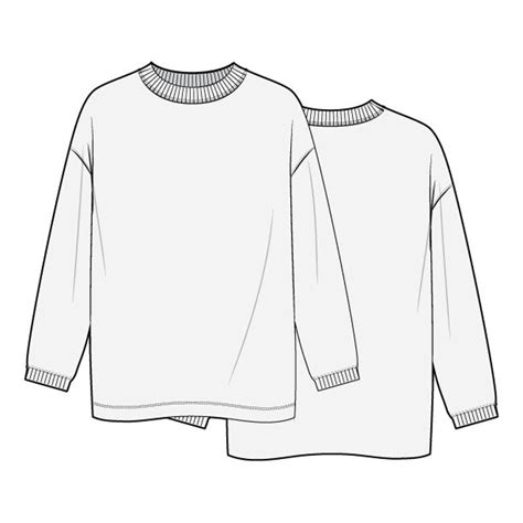 28 Long Sleeve T Shirt Pattern Roanvanshika