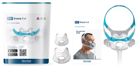 F P Evora Full Fit Pack Compact Full Face Cpap Mask Fisher Paykel Healthcare Fisher