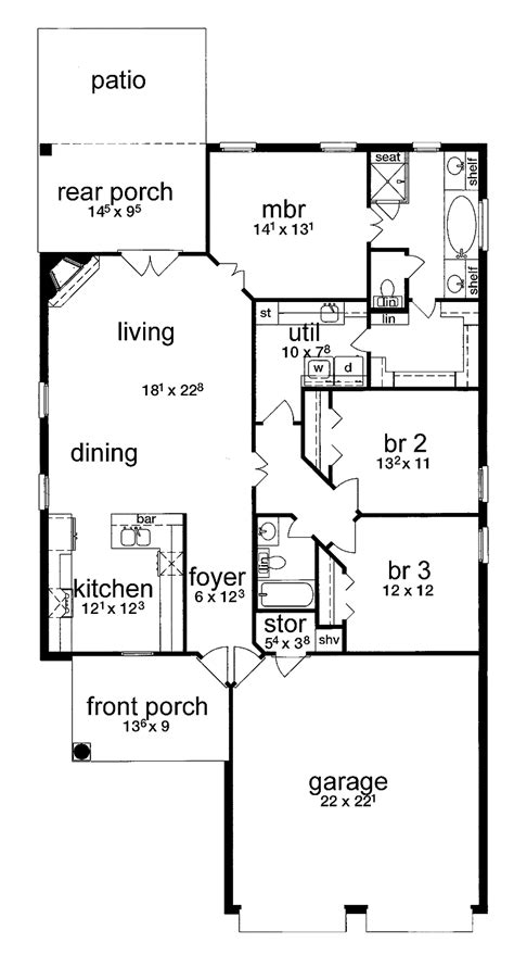 House Plans Simple Jhmrad 157912