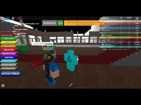 Read on for the ninja tycoon codes wiki 2021 roblox list that shared all the redeem codes! Roblox ninja dojo tycoon gameplay rich man and code for ...