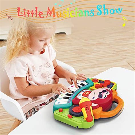 Vatos Kids Piano Toy，multifunction Interactive Toddler Piano Keyboard