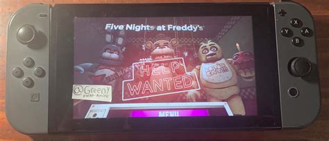 Nintendo Switch Lite Personalised Five Nights At Freddy Sticker Game