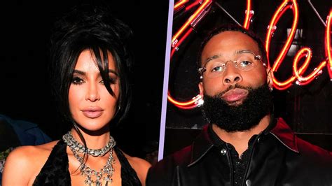 Kim Kardashian And Odell Beckham Jr Photographed For First Time