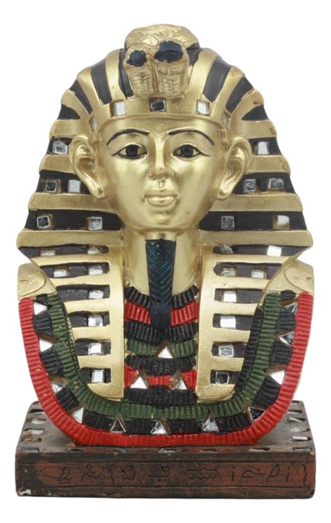 Buy Ebros Ancient Egyptian Of King Tut Bust Statue 6 Tall Pharaoh