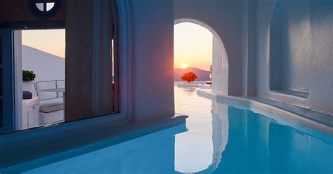 Inside The Amazing Santorini Hotel Which Has Secret Tunnels In Guests