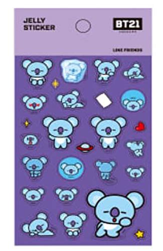 Buy Studio8 X Bt21 Bts Official Merchandise Jelly Sticker By Bangtan