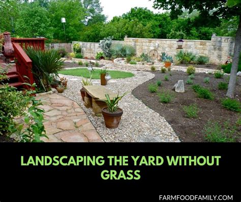 Catchy simple backyard without grass. 44+ Best Landscaping Design Ideas Without Grass 2020 ...