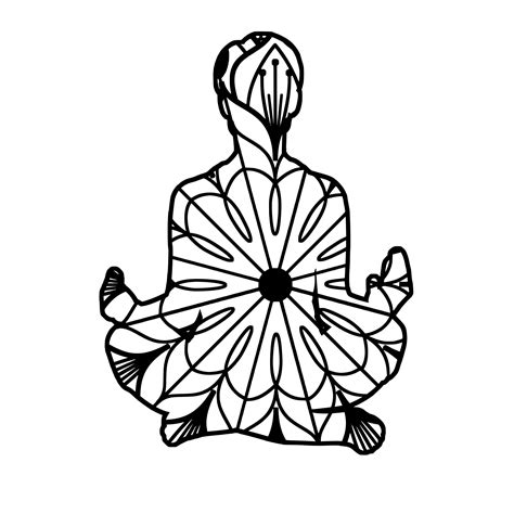 Download Yoga Mandala Svg For Crafters - Free Layered SVG Files