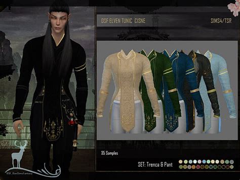 Dsf Outfit Male Elves Cisne By Dansimsfantasy At Tsr Sims 4 Updates