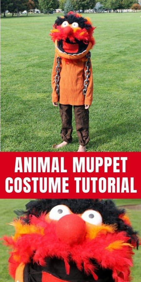 Animal Muppet Costume Tutorial Homemade Heather