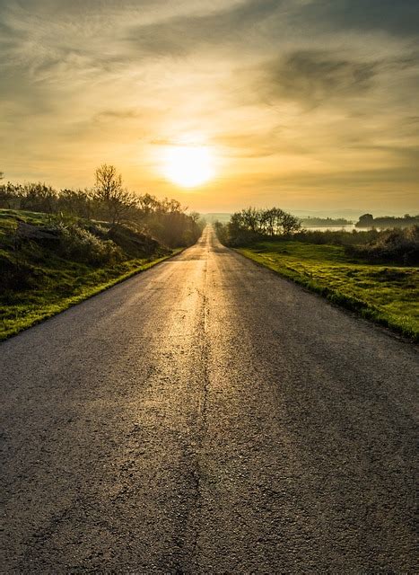 Road Countryside Sunset Free Photo On Pixabay Pixabay
