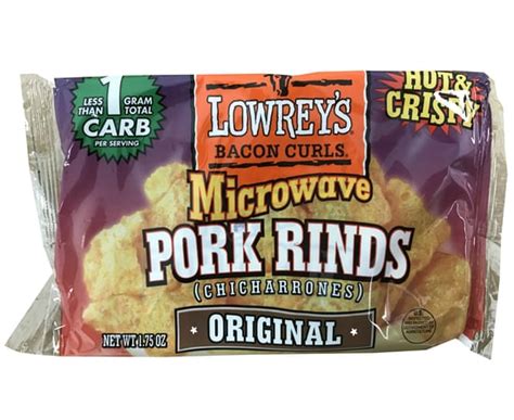 However, this overlooked cut of. Lowrey's Bacon Curls Microwave Pork Rinds Original 1.75oz ...