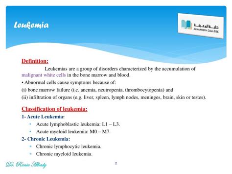 Create a image classification model to distinguish between normal and cancer cells. PPT - Leukemia PowerPoint Presentation - ID:2978149