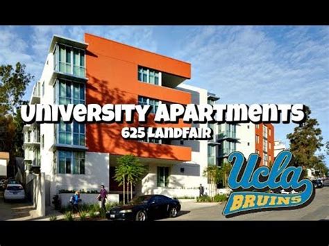 There are several different university apartments and this particular tour features 625. UCLA University Apartments | Landfair Tour - YouTube