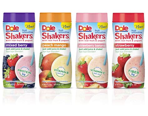 Smoothie, depending on the amount of liquid added. Dole Fruit Smoothie Shakers - Pearls and Paris