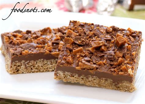 (microwave times will vary depending on wattage.) Chocolate Oatmeal Bars - Recipe Snobs