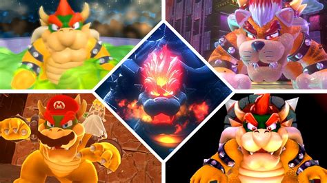 Evolution Of D Modern Mario Games Bowser Bossfights Bowsers Fury YouTube