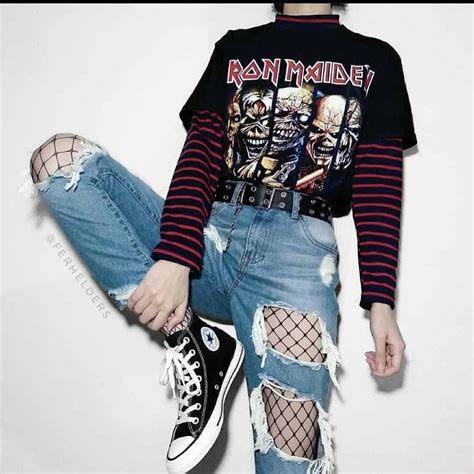 Grunge Outfits That Will Inspire You Edgy Outfits Retro Outfits