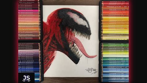 Dibujando A Carnage Drawing Carnage Venom Let There Be Carnage