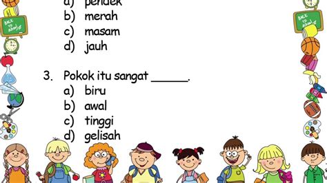 Himpunan buku teks digital sekolah rendah. Kata Adjektif Bahasa Malaysia Tahun 2 - YouTube