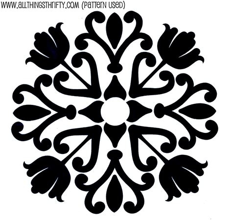 FREE Stencil Patterns Great To Use For A Wall Wrapping Paper Or Gift Bag Bookmarks Etc