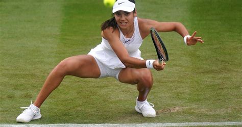Great Britains Emma Raducanu Ranked Stuns Sorana Cirstea To Reach Wimbledons Second Week