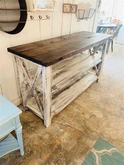 Get the best deals on rustic tables. Rustic Wooden Buffet Table, Rustic Console Table ...