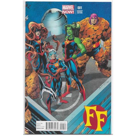 Ff 1 Bagley Connecting Variant Fantastic Four Close Encounters