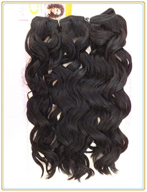 1 100 Premium Quality Noble Gold Behomian Moss Curl Synthetic Hair Weft Wholesale Hair Weave