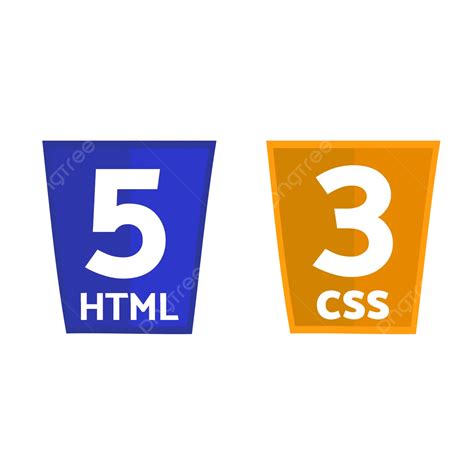 Html And Css Logo Png Vector Psd And Clipart With Transparent