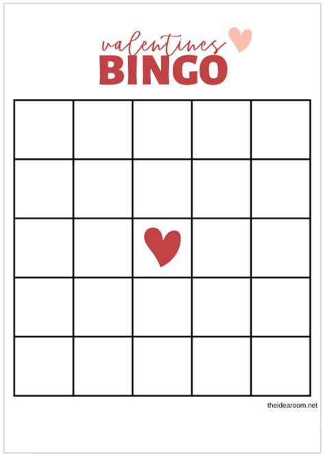 Free Printable Valentines Bingo Cards The Idea Room