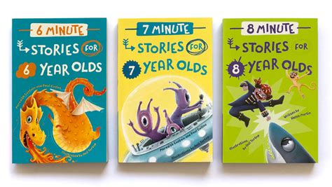 8 Minute Stories For 8 Year Olds On Behance