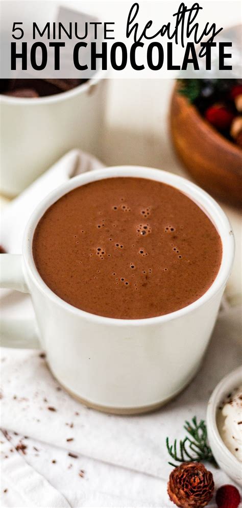 Dairy Free Hot Chocolate Recipe Healthy Hot Chocolate Dairy Free