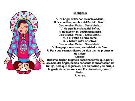 El ángelus Catholic Prayers Rosary Prayer Doodles Gods Creation