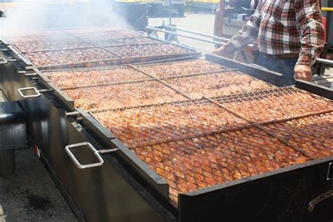 One important thing to remember when cooking chicken on a charcoal grill is that different cuts have different cooking times no one wants burnt, dried out or raw chicken so you need to be extra careful. Grilling Chicken for Crowds | Barbecue Stories | Pinterest ...