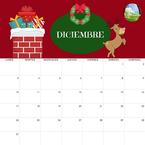 Lista 105 Foto Calendario Del Mes De Diciembre 2022 Para Imprimir