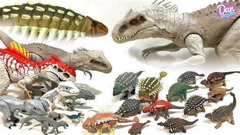 Mega Indominus Rex Vs Ankylosaurus Collection Jurassic World Dinosaurs