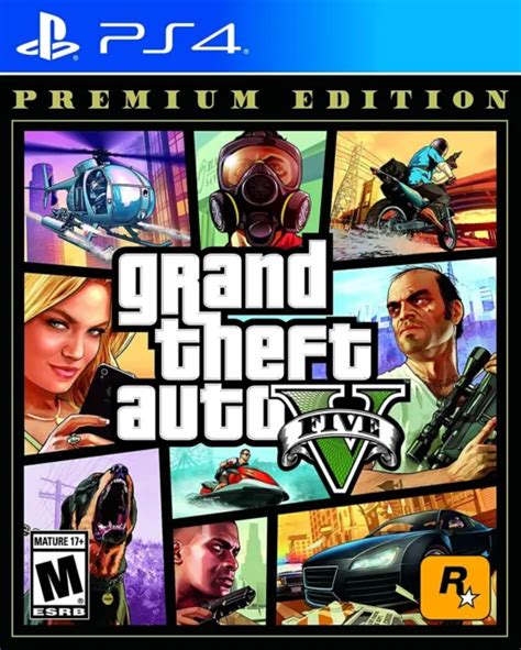 Grand Theft Auto V Premium Edition Gta 5 Ps4 Playstation 4 New Factory