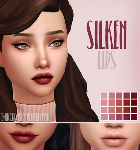 Sims 4 Lip Gloss Cc