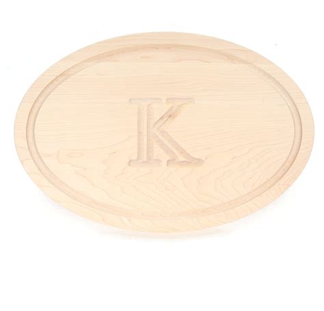 Bigwood Boards 420 K Carving Board Oval Trencher With Juice Well