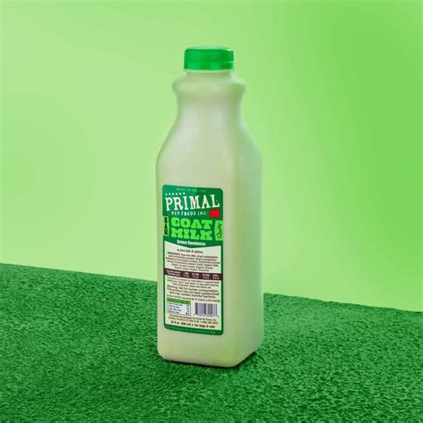 This is considered very healthy for both. Goat Milk | Primal Pet Foods